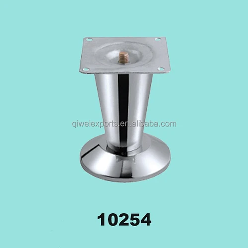 75*100mm metal legs for furniture with tapered base