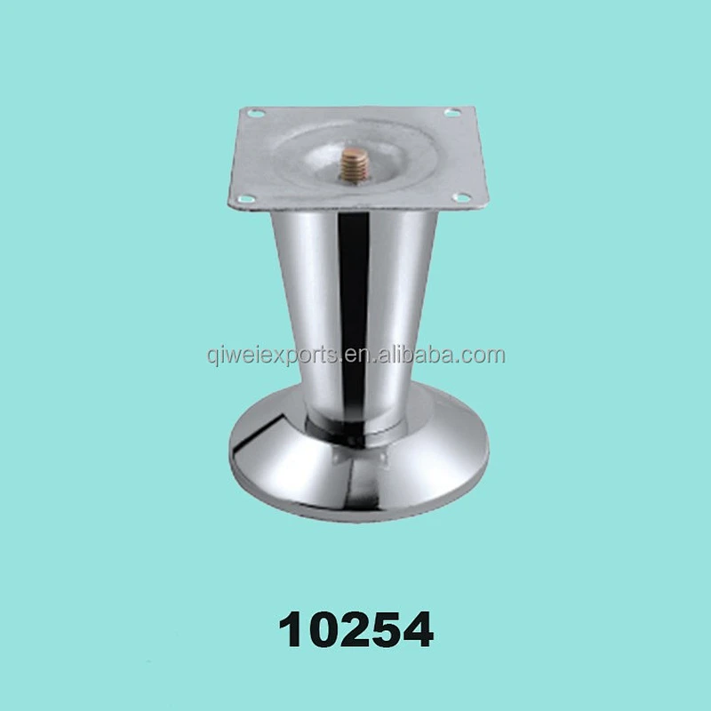 75*100mm metal legs for furniture with tapered base