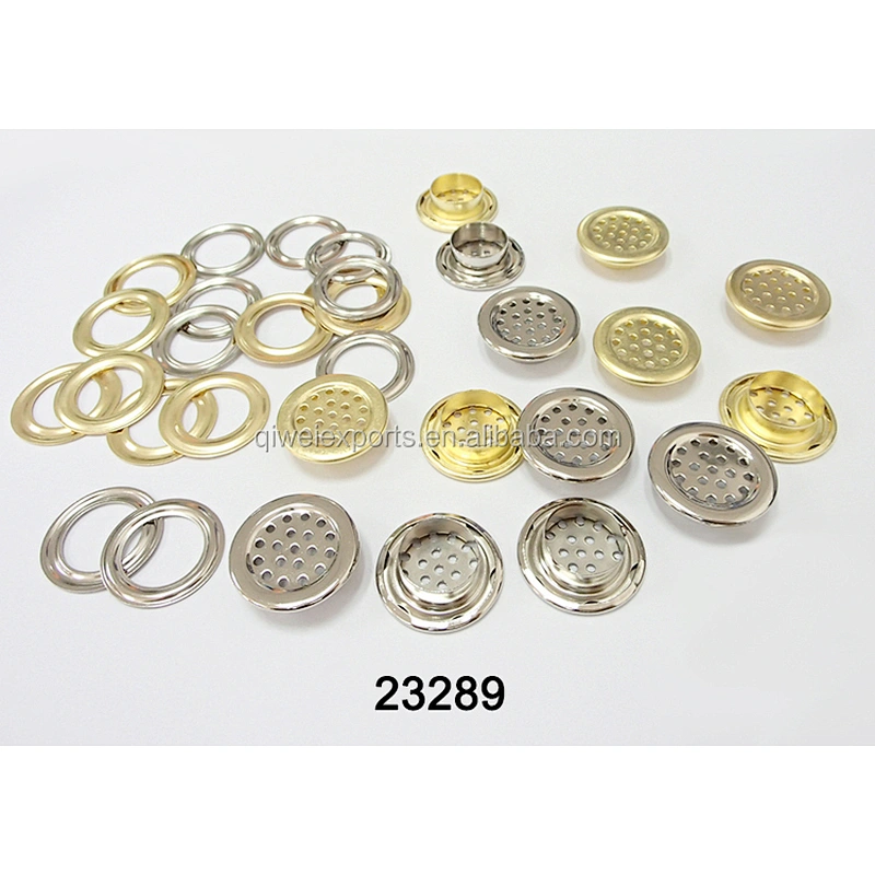 Metal Air Holes Brass Mesh Eyelets for Bags Shoes Sofa Cushions 23289