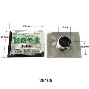 Manufacturing chrome plated plastic air holes for mattress
