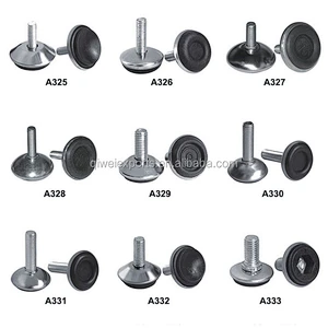 Stainless steel Furniture sofa Leg Adjustable Furniture Feet