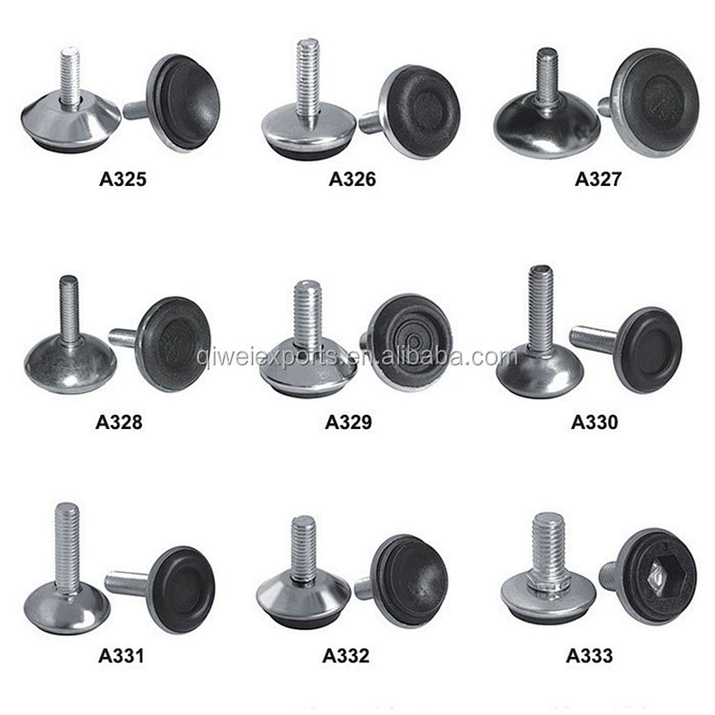 Stainless steel Furniture sofa Leg Adjustable Furniture Feet