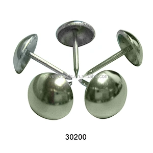 Upholstery Nail Furniture Tack Studs Nickel Plated