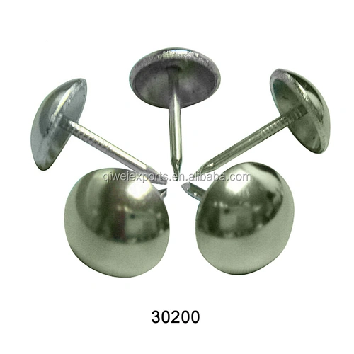 Upholstery Nail Furniture Tack Studs Nickel Plated