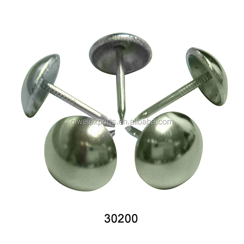 Upholstery Nail Furniture Tack Studs Nickel Plated