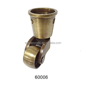 brass caster wheel in furniture 60006