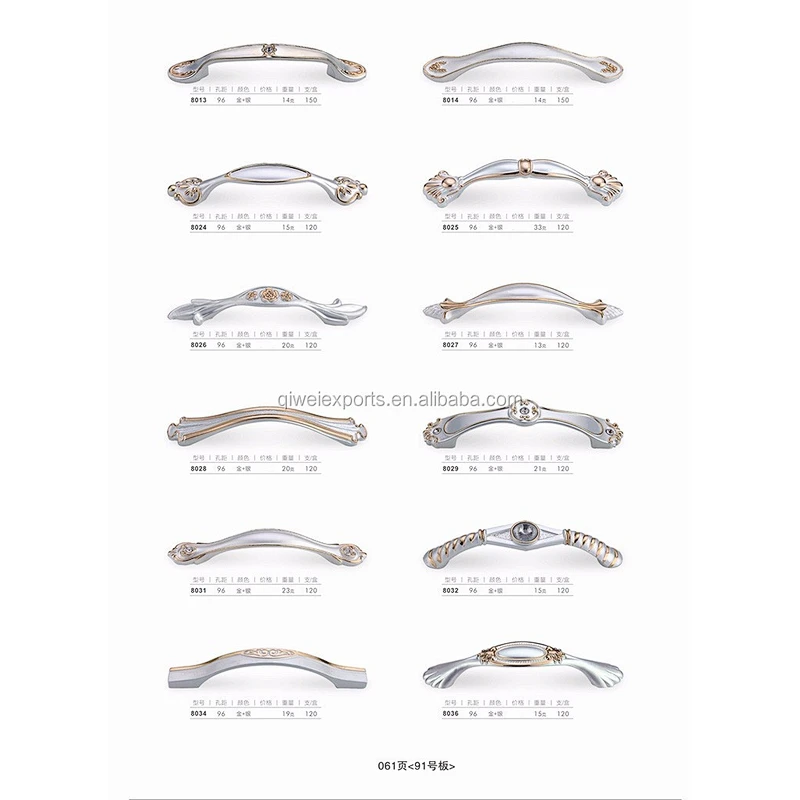 Wholesale kitchen colored Wood furniture cupboard handle