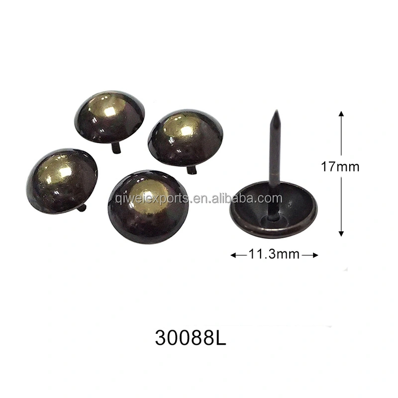 High quality shinny cat eyed designed sofa nail studs for furniture 30088L