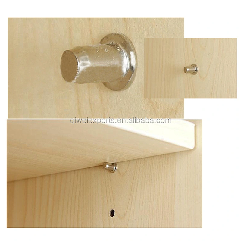 5mm/6mm furniture metal cabinet cupboard invisible hidden shelf support pins  22114
