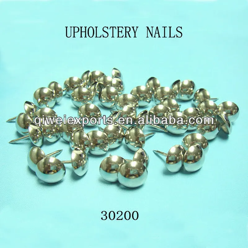Upholstery Nail Furniture Tack Studs Nickel Plated