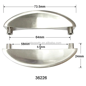 Smooth Pull Handle for cupboard drawer and door 36226