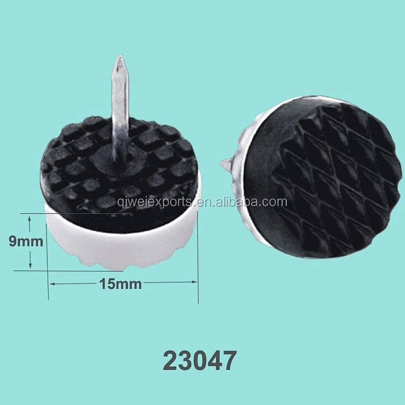 Plastic round pins glide for chairs furniture