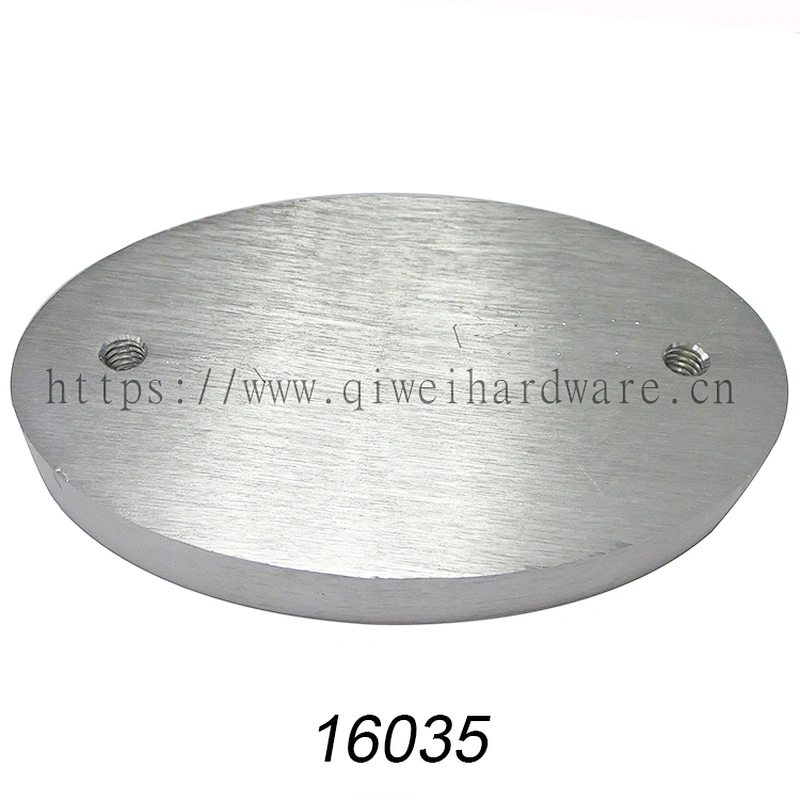 aluminum disc 80mm diameter for Glass coffee table Top Disc Hardware Glass Top Adapter