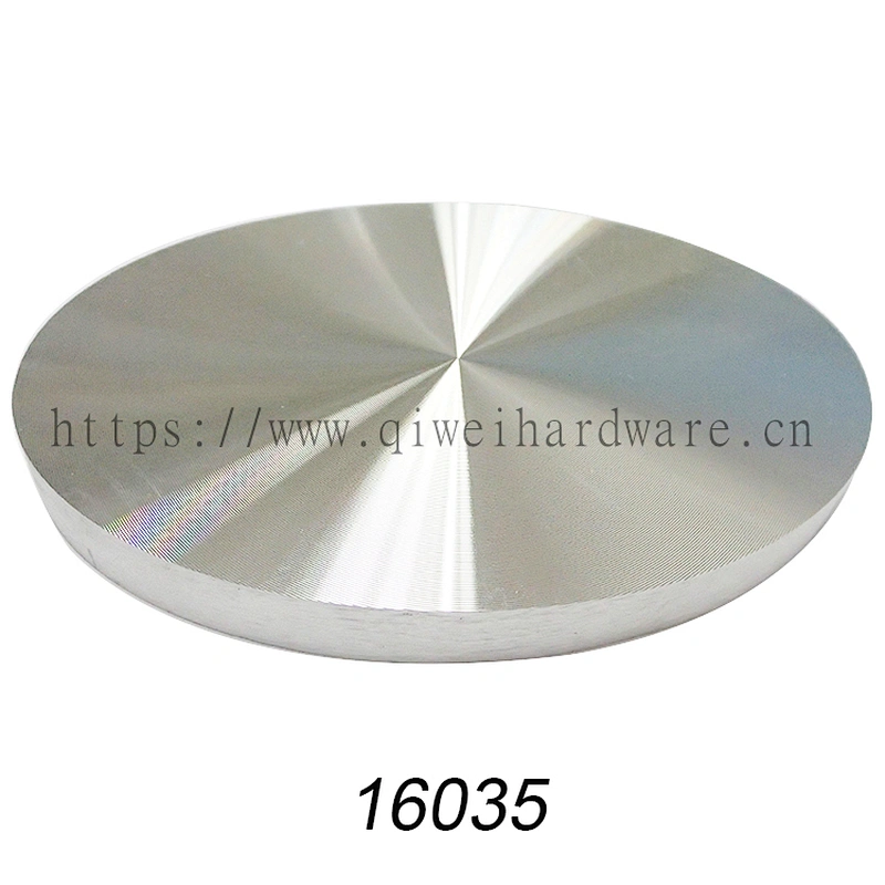 aluminum disc 80mm diameter for Glass coffee table Top Disc Hardware Glass Top Adapter