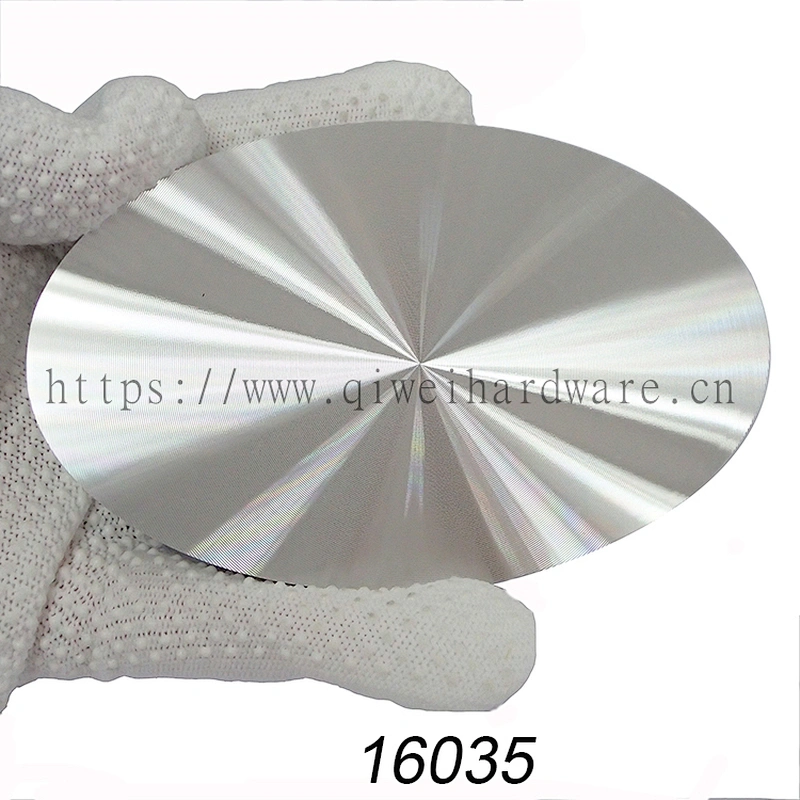 aluminum disc 80mm diameter for Glass coffee table Top Disc Hardware Glass Top Adapter