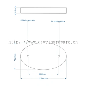 aluminum disc 80mm diameter for Glass coffee table Top Disc Hardware Glass Top Adapter