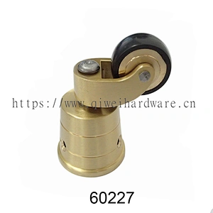 Brass Furniture Casters Table Chair Sofa Piano Rubber Mute Wheels 60227