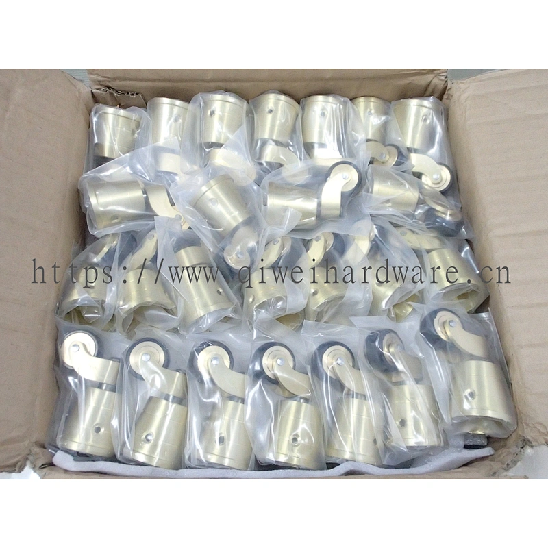 Brass Furniture Casters Table Chair Sofa Piano Rubber Mute Wheels 60227