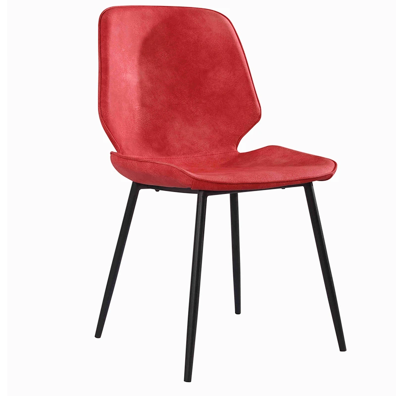 DINING CHAIR, PU CHAIR, METAL CHAIR