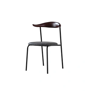 Dining chair, beech wood chair, wood back chair, bull chair, wholesale chair
