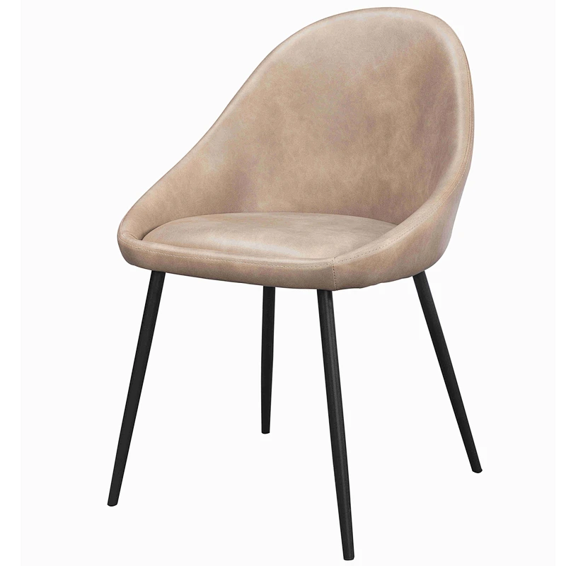 DINING CHAIR, PU CHAIR, METAL CHAIR