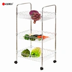 chrome kitchen wire basket