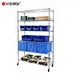 wire shelving with wheels