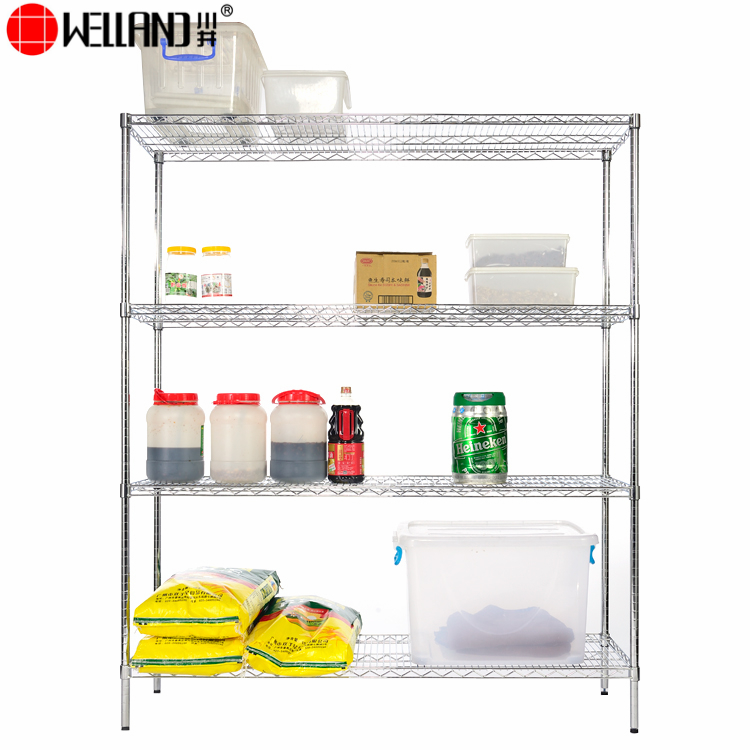 Estantería de cocina para restaurante Chrome