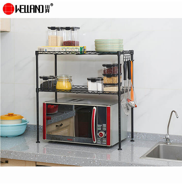 prateleira de cozinha de 2 níveis para você