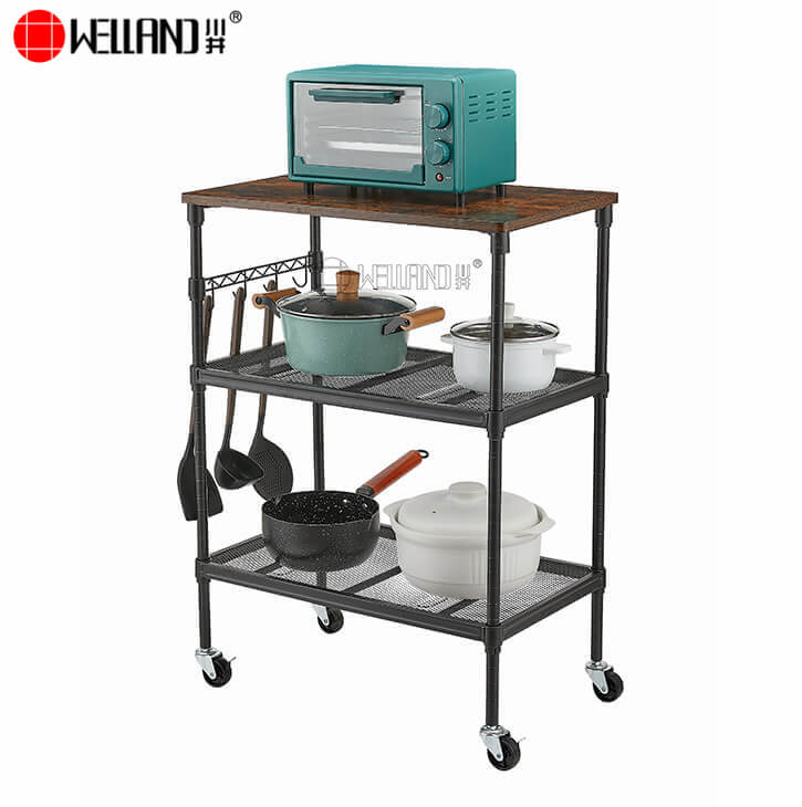carro de microondas de cocina
