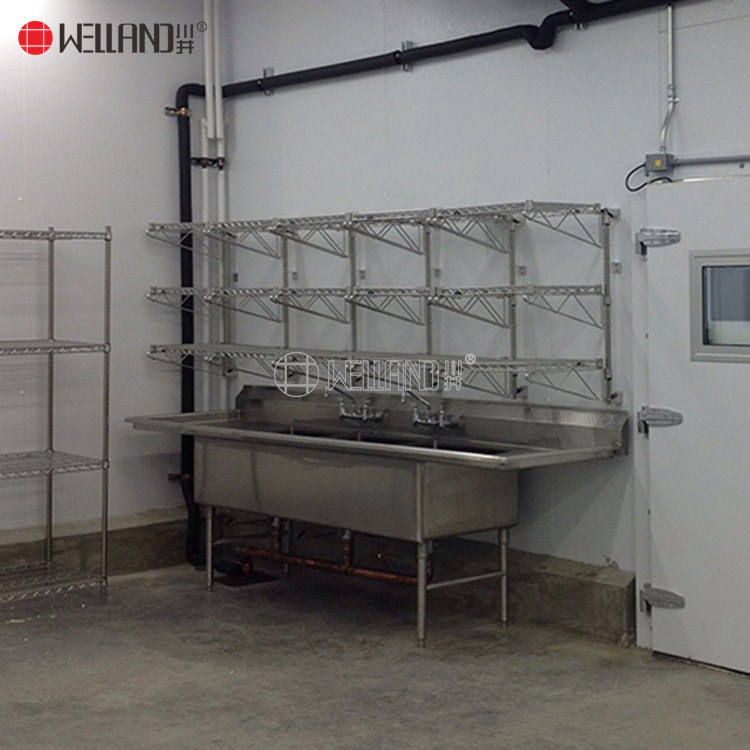 wall mounted wire shelving kitchen