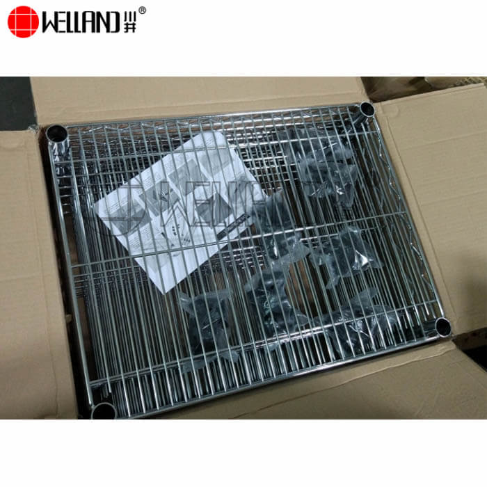 wire shelf packing