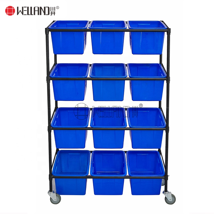 E-commerce wire shelf