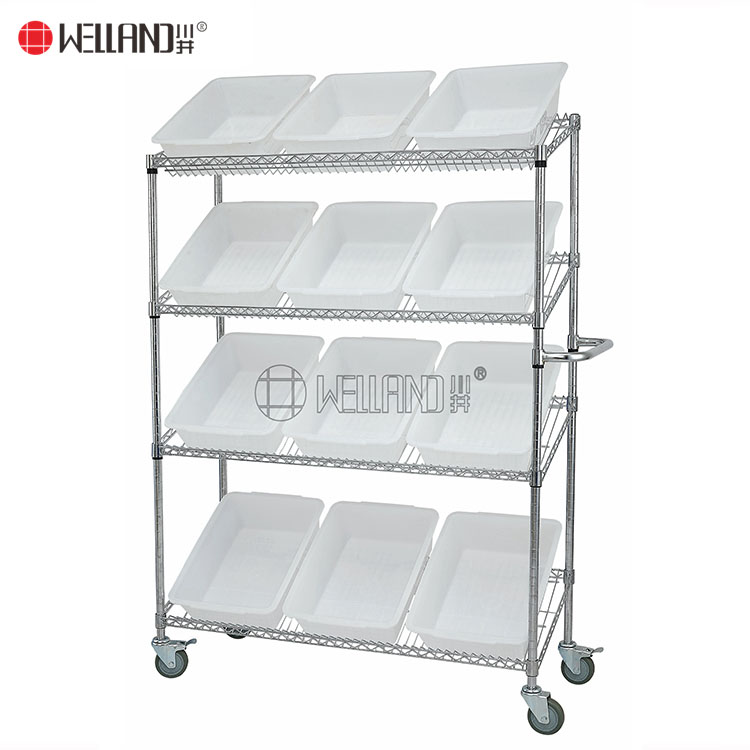 chrome picking trolley