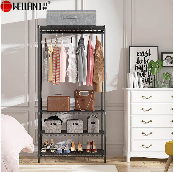 4 tier garment rack
