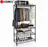 rack de roupas de metal