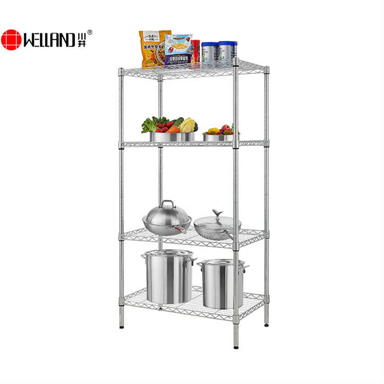 4 layer chrome wire shelf