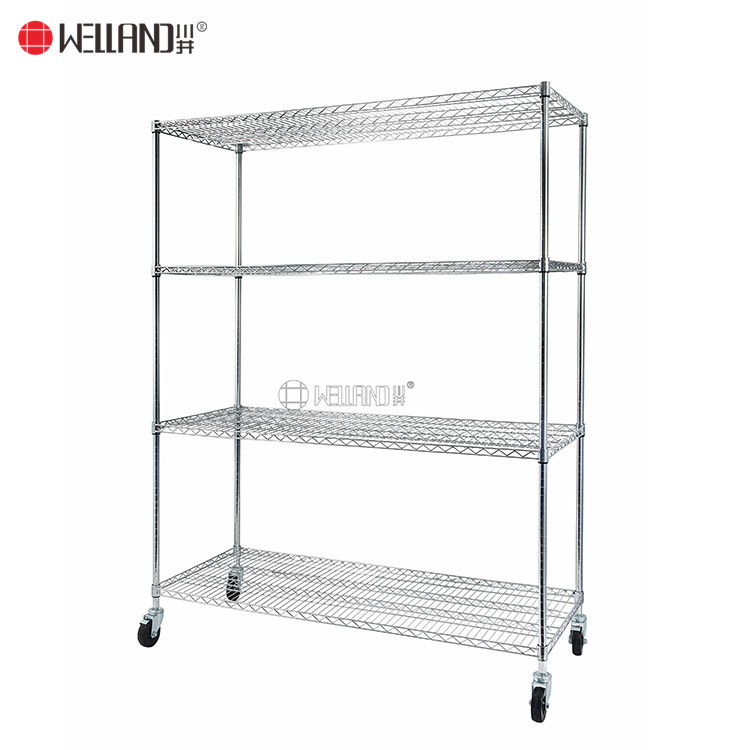 4 shelf wire shelving