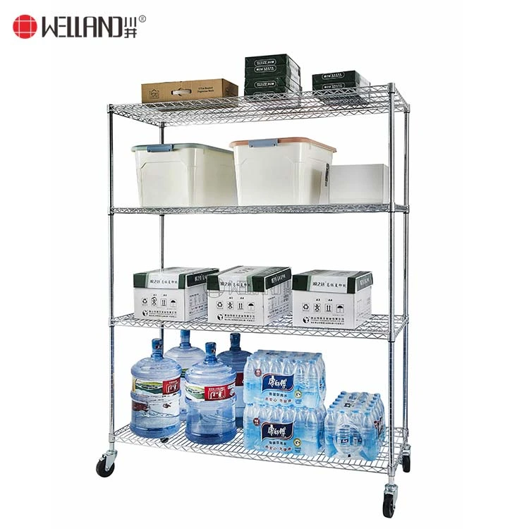 4 shelf wire shelving unit