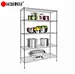 Commercial 5-Tier Chrome Steel Wire Shelving