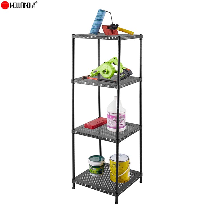 perforated steel shelving