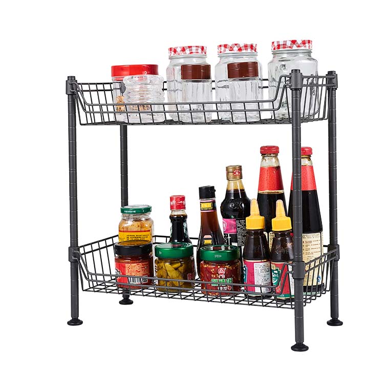 Mini organizador de estantes de cocina de la marca WELLAND recomendado