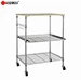 Adjustable 3 Tier Kitchen Cart