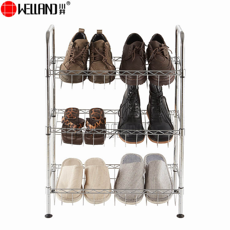 étagères à chaussures en fil