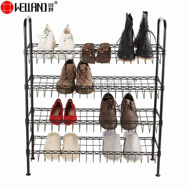 étagère à chaussures en fil