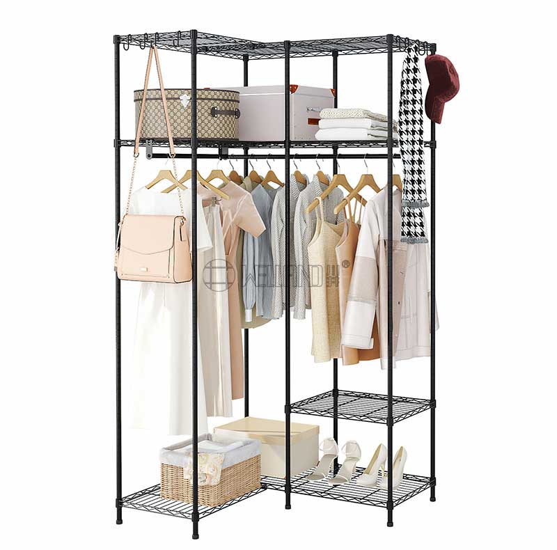 Freestanding Closet Wardrobe Rack