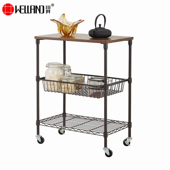carro de almacenamiento de cocina