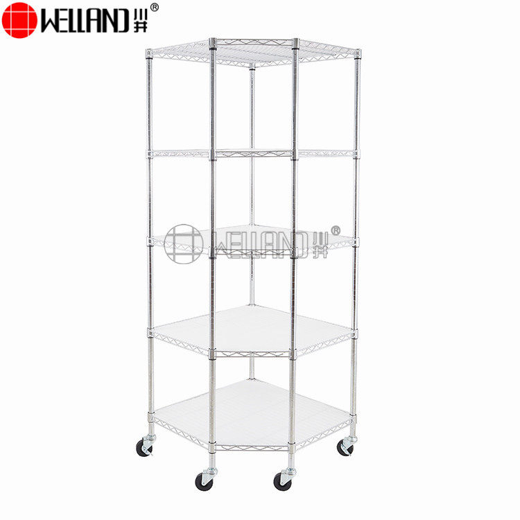 polygonal corner shelf