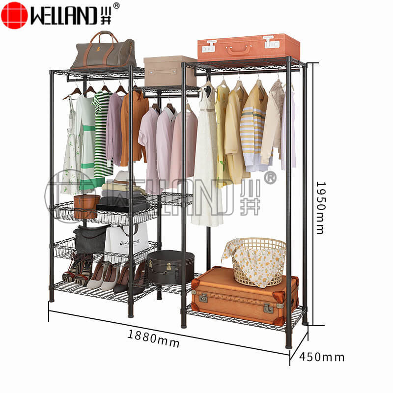 Rack para roupas resistentes