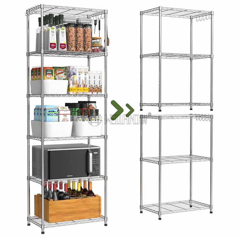 Stackable Wire Shelving